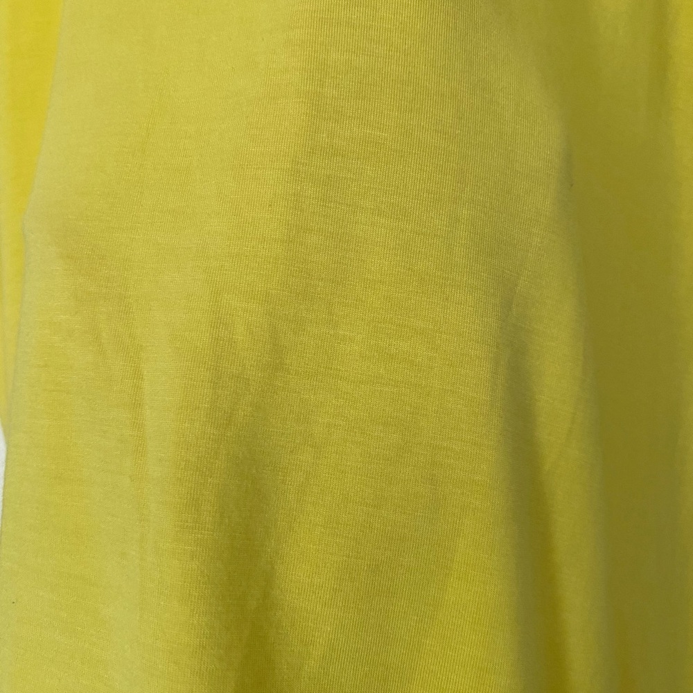 Halogen woman’s lace top bright yellow size XL NWT - Picture 4 of 5